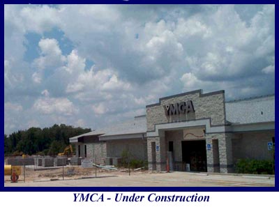 pic of YMCA building under construction