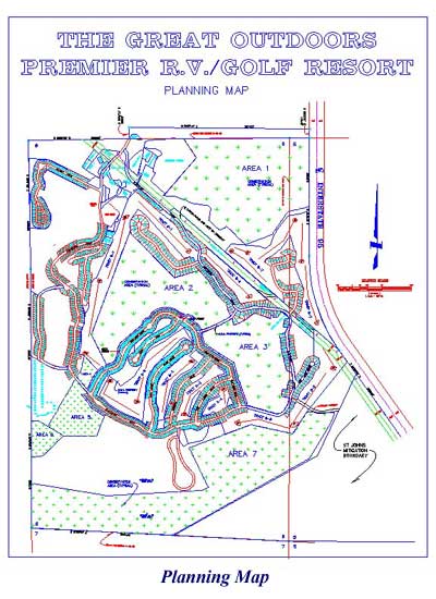 The Great Outdoors Planning Map